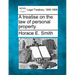A Treatise on the Law of Personal Property.