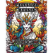 Celestial Beasts: Mythical Creature Coloring Odyssey