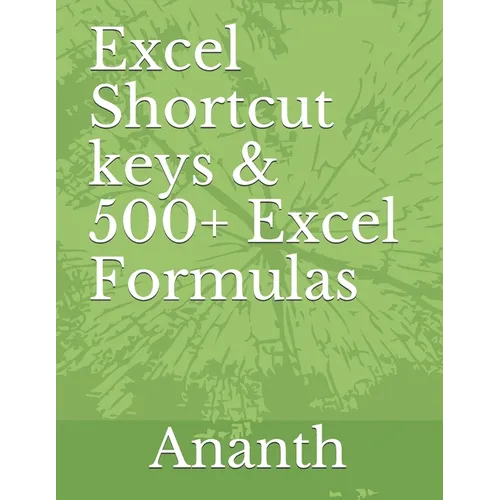 Excel shortcut keys & 500+ Excel Formulas