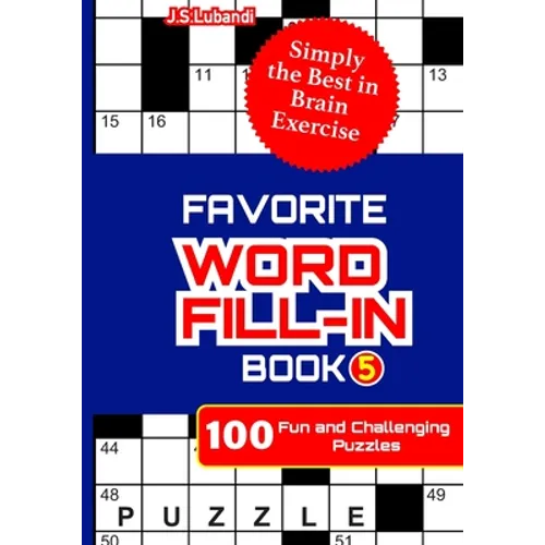FAVORITE WORD FILL-IN Book 5
