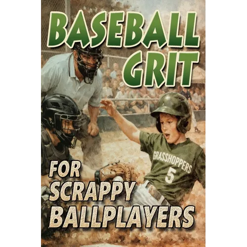 Baseball Grit: The Mental Toughness Youth Baseball Book for Young Readers, An Inspirational Sports Chapter Book for Kids 8-12