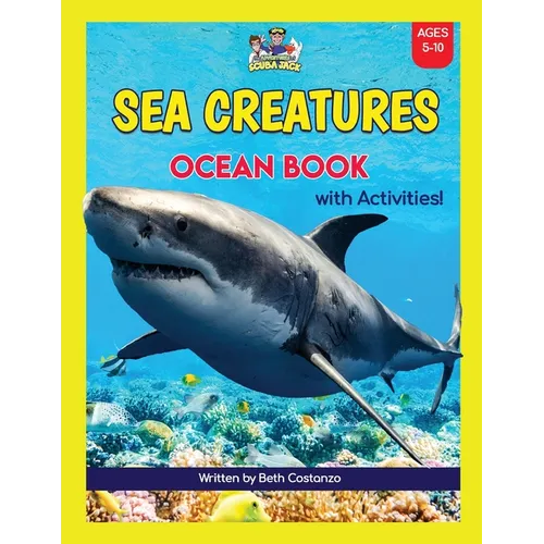 Super Fun Sea Creatures Ocean Book with Activities for Kids!