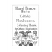 Hand Drawn Boho Edible Mushroom coloring book