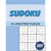 Sudoku: 50 Large print easy sudoku for adults