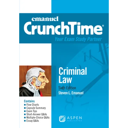 Emanuel CrunchTime for Criminal Law