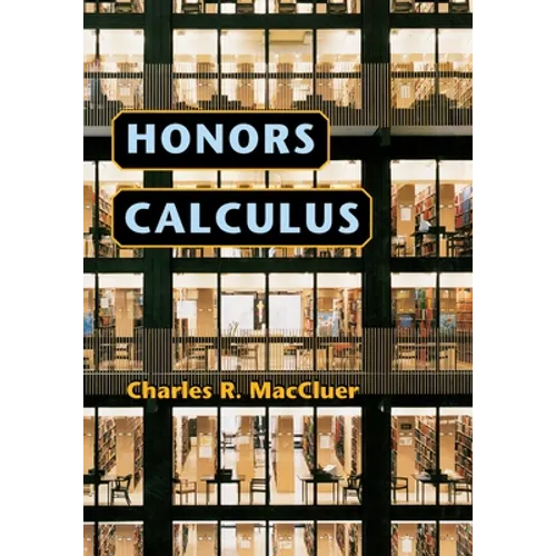 Honors Calculus