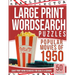 Large Print Wordsearches Puzzles Popular Movies of 1950: Giant Print Word Searches for Adults & Seniors