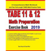 TABE 11&12 Math Preparation Exercise Book: A Comprehensive Math Workbook and Two Full-Length TABE 11&12 Math Practice Tests