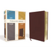 Niv, Kjv, Nasb, Amplified, Parallel Bible, Bonded Leather, Burgundy: Four Bible Versions Together for Study and Comparison