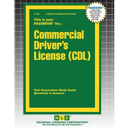 Commercial Driver's License (CDL)