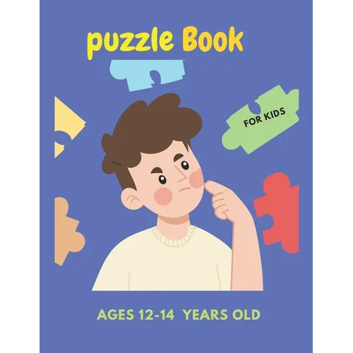 puzzle book for kids ages 12-14 years old