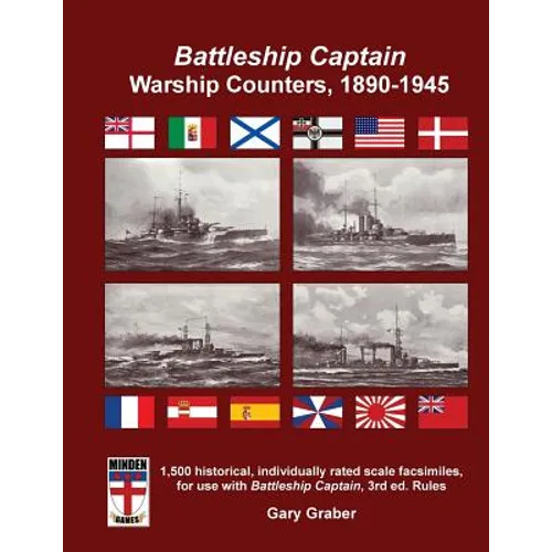 Battleship Captain Warship Counters, 1890-1945