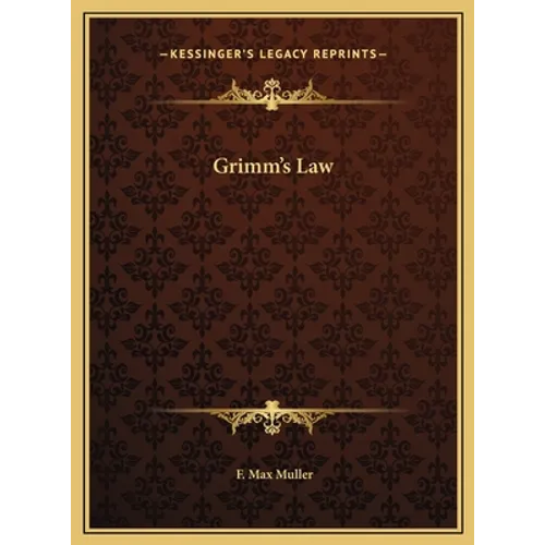 Grimm's Law