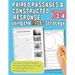 Reading Paired Passages and Constructed Response for Grades 3 to 4 - Fiction and Non-Fiction: Using the RACES Strategy