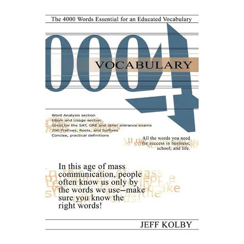 Vocabulary 4000: The 4000 Words Essential for an Educated Vocabulary