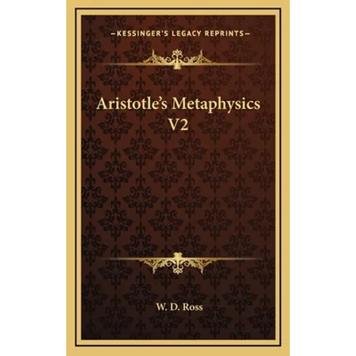 Aristotle's Metaphysics V2