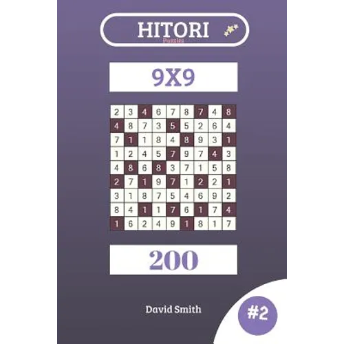 Hitori Puzzles - 200 Puzzles 9x9 Vol.2
