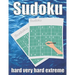 sudoku hard very hard extreme: Large Print Sudoku Puzzle Book 120 PAGE