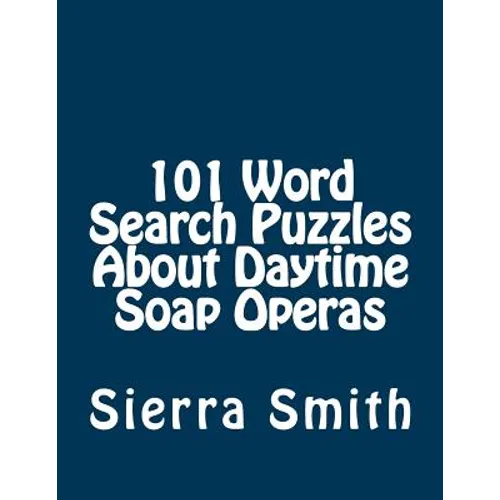101 Word Search Puzzles About Daytime Soap Operas