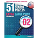 Sam's Extra Large-Print Word Search Games - 51 Word Search Puzzles, Volume 2: Brain-stimulating puzzle activities for many hours of entertainment