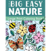The Big Easy Nature Large Print Coloring Book