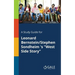 A Study Guide for Leonard Bernstein/Stephen Sondheim 's "West Side Story"