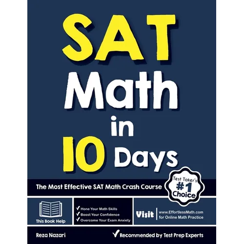 SAT Math in 10 Days: The Most Effective SAT Math Crash Course