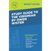 Study Guide to The Virginian by Owen Wister