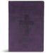 KJV Rainbow Study Bible, Purple Leathertouch