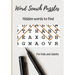 Word Search Puzzles: More than 350 Hidden words to find, puzzle book (7" x 10") with various themes for kids and adults