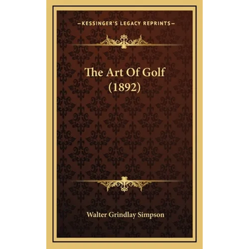 The Art Of Golf (1892)
