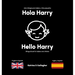 Hola Harry: First words in English and Spanish
