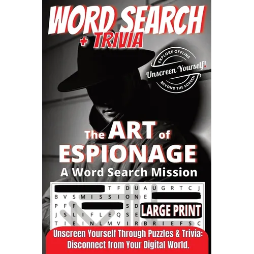 The Art of Espionage: A Word Search Mission by Unscreen Yourself!
