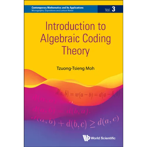Introduction to Algebraic Coding Theory