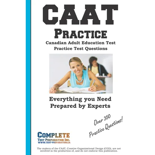 CAAT Practice: Canadian Adult Education Test Practice Test Questions