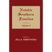 Notable Southern Families. Volume II