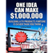 One Idea Can Make $1,000,000: Building a TV products fortune is easier than you think!