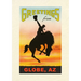Vintage Lined Notebook Greetings from Globe