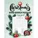 100 christmas word search puzzle large print Volume 4 for Kids Ages 8-10: Holiday Puzzle Book with answers Large Print 129 pages, beautiful- time- chr
