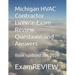 Michigan HVAC Contractor License Exam Review Questions and Answers