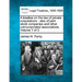 A treatise on the law of private corporations: also of joint stock companies and other unincorporated associations. Volume 1 of 3