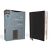 Niv, Thinline Bible, Compact, Leathersoft, Black/Gray, Red Letter, Comfort Print
