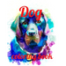 Dog coloring book: A Coloring Book of 35 Unique Stress Relief dog Coloring Book Designs Paperback