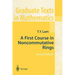 A First Course in Noncommutative Rings