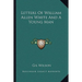 Letters Of William Allen White And A Young Man