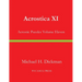 Acrostica XI: Acrostic Puzzles Volume Eleven