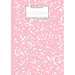 Marble Notebook A4: Pink Marble College Ruled Journal