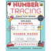 Number tracing book for preschoolers and for kids ages 3+: Number tracing practice book for Pre k, Kindergarten and kids ages 3- 5: Preschool number t