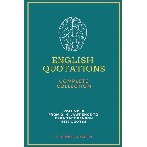 English Quotations Complete Collection: Volume III