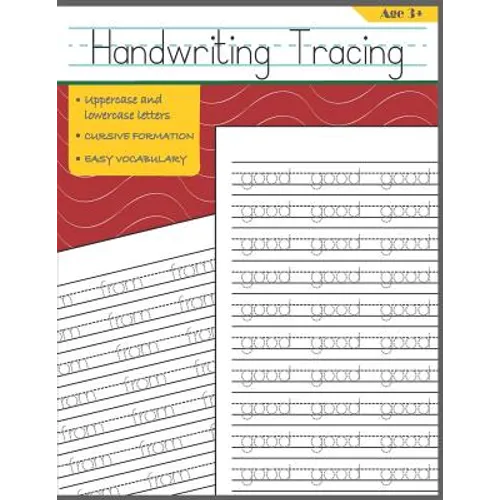 Handwriting Tracing: First Easy Words Handwriting Practice for Kids